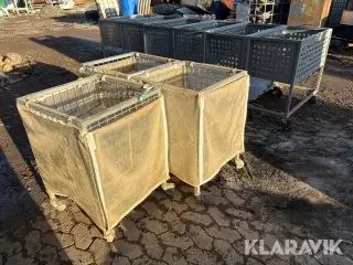 Rullebure i rustfri stål