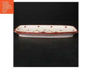 Keramisk fad med julemotiv fra Atmosphere (str. 33x18 cm)