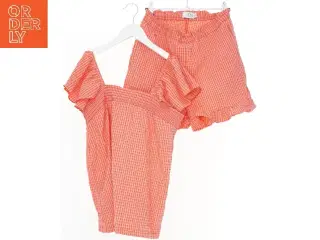 Ternet sommersæt med top og shorts fra VRS (str. 170)