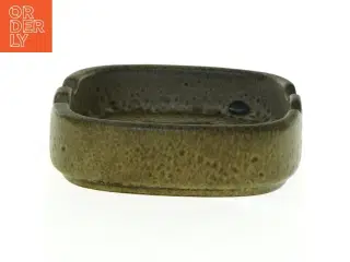 W. Germany Sung glaseret Keramik fad askebæger (str. 14 x 14 x 4 cm)