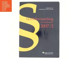 Skattelovsamling 2007/2