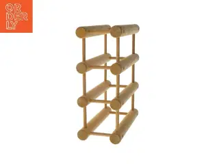 Træ vinholder (str. 35x13,5x28 cm)