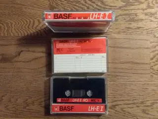 Tomme Basf kassettebånd