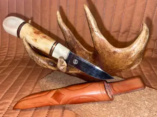 Håndlavet jagt/fiske kniv