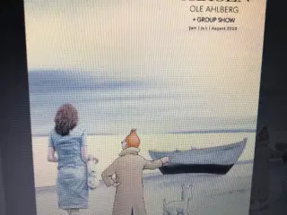 Plakater Tintin/ole ahlberg 