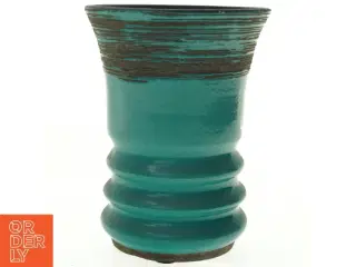 Turkis keramik vase (str. Diameter, 17 cm h cm)