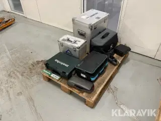 Samlet lot med værktøj - 8 enheder