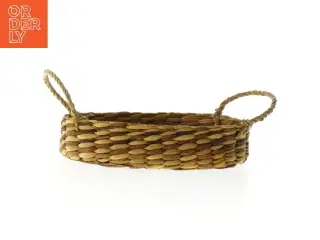 Flettet bakke med håndtag (str. 22 cm)