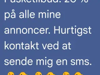 PÅSKETILBUD 20%