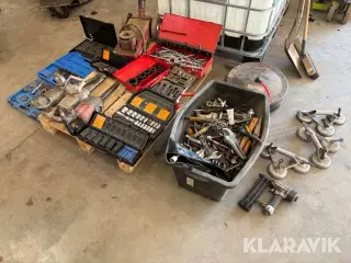 Blandet værktøj og donkraft - 1 palle