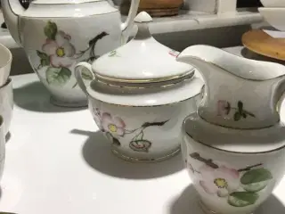 Kaffestel med Terose motiv