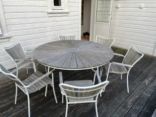 Havemøbelsæt "Kerteminde" (teak)