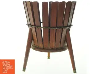Skjuler i teaktræ, retro (str. 27x18 cm)