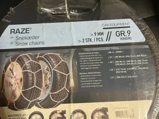 Snekæder nye. Uåbnet