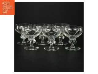 Gisselfeld Jacob Bang Champagneglas sæt (str. ø 9 cm, 6 styk cm)