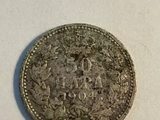 50 Para 1904 Serbia