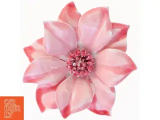 Vintage blomsterbroche (str. Ø 8 cm)