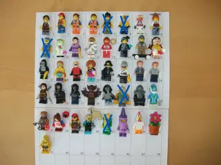 Lego Serie+Movie Figurer