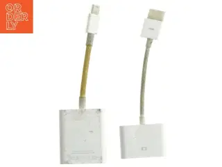 HDMI og Mini DisplayPort adaptere fra Apple (str. 13,5 cm)