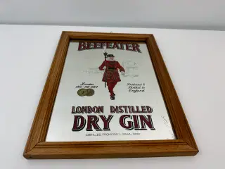 'Beefeater, Dry Gin' spejl