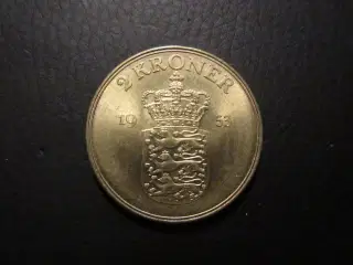 2 kr 1953 unc kv. 0