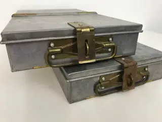 2 stk. vintage bankbokse