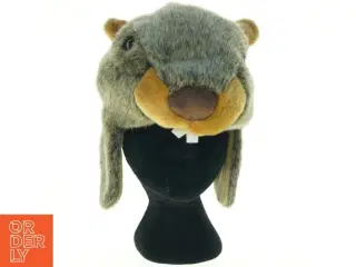 Bamsehue med gnaverdesign (str. O 20 cm)