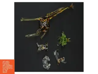 Glasfigurer (str. 3 cm til 18 cm)