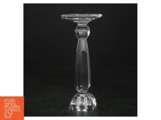 Glas lysestage (str. 18 cm)