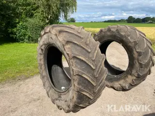 Traktordæk Michelin 2 stk