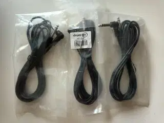3 stk drum-tec stereo trigger kabel til alle pads 