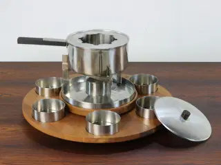 Fonduesæt med 6 gafler