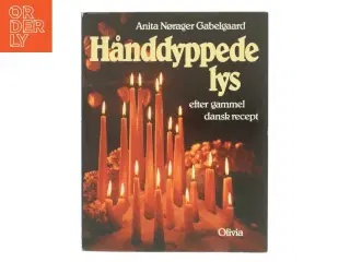 Hånddypede lys af Anita Nørager Gabelgaard (Bog)