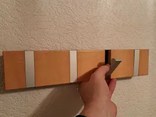 KNAX vandret 4 knagerække