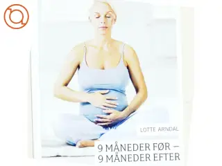 9 måneder før - 9 måneder efter : sådan holder du dig i form før og efter fødslen af Lotte Rye Arndal (Bog)