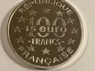100 Francs / 15 Euro 1997 France - The Tour of Belem