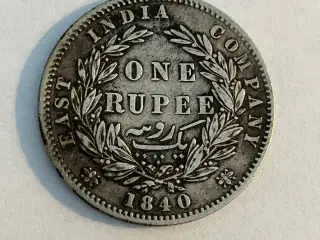 One Rupee India 1840