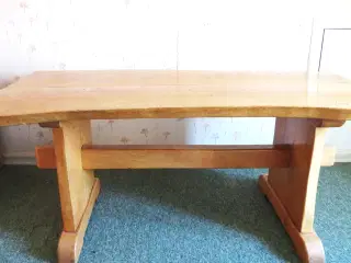 Massivt egetræ sofabord