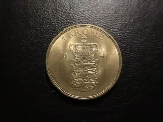 1 kr 1947 Fr. IX ny type unc