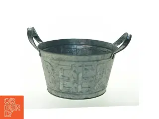 Metalkøler med graverede bogstaver (str. Ø 25 cm)