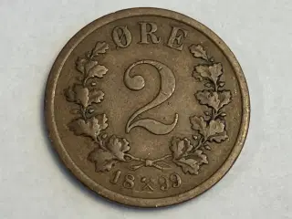 2 Øre 1899 Norge