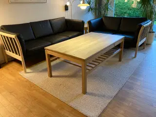 Stuemøbler, sofasæt med sofabord 