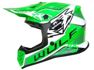 Wulfsport Junior Hjelm - Air-X - Grøn