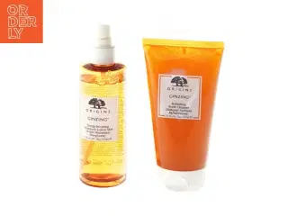 Origins GinZing sæt med lotion mist og scrub cleanser fra Origins