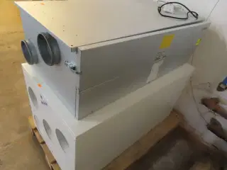 2 stk. Ventilationsanlæg - DAFFOSS AIR W2 - NILAN COMFORT CT 150