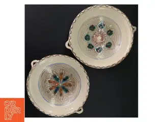 Håndlavet lerskåle (str. 24 x 7 cm)