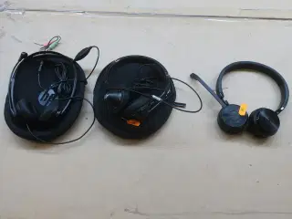 3 stk. hovertelefoner HP