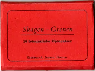 Skagen souvenirmapper fra 1950erne