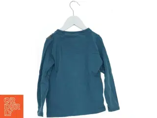 Langærmet blå Bluse med Løveprint fra LMTD (str. 110)