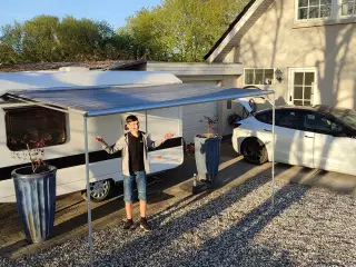 Campingvogn sammenklappelig 